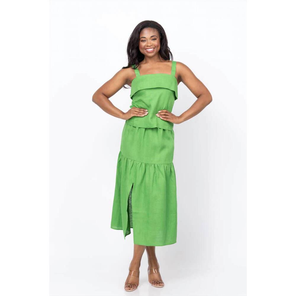 NEW NATION LTD women's esmerelda skirt in green